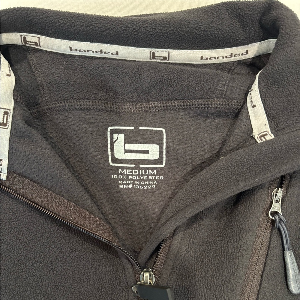 Banded Quarter-Zip Pullover - Picture 2 of 3